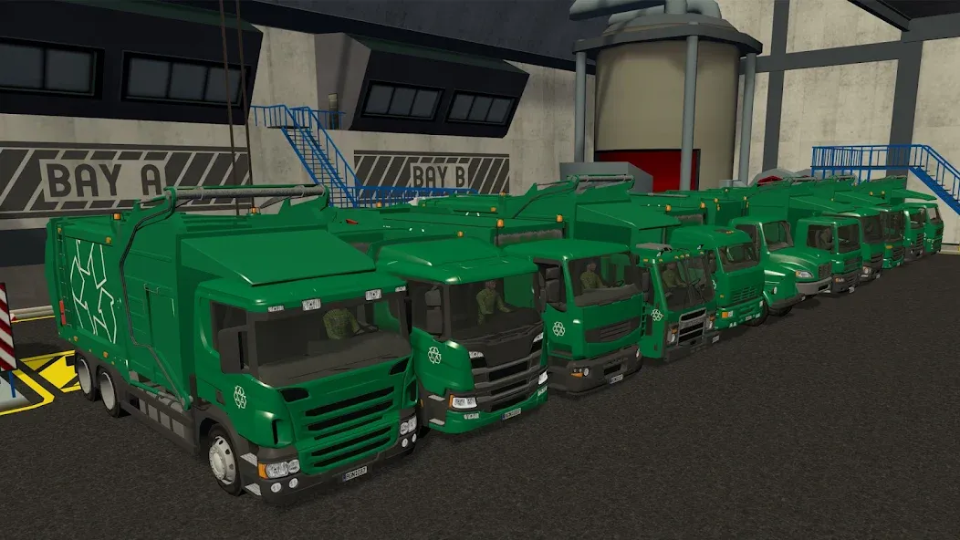Trash Truck Simulator (Трэш Трак Симулятор) [МОД: Бесконечные деньги, Монеты и Мега MOD] Screenshot 1