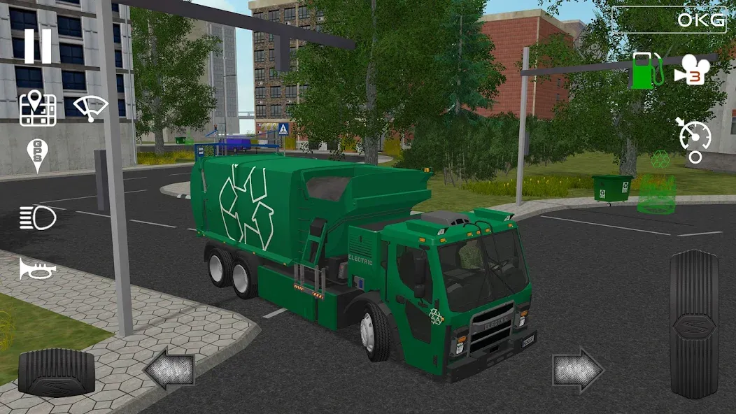 Trash Truck Simulator (Трэш Трак Симулятор) [МОД: Бесконечные деньги, Монеты и Мега MOD] Screenshot 2