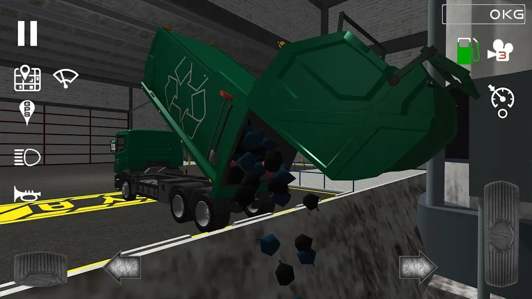 Trash Truck Simulator (Трэш Трак Симулятор) [МОД: Бесконечные деньги, Монеты и Мега MOD] Screenshot 3