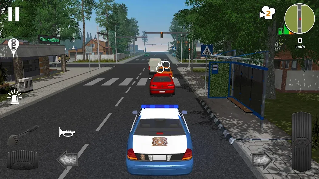 Police Patrol Simulator (Полицейский патрульный симулятор) [МОД: Все открыто, Дополнительные деньги и Меню MOD] Screenshot 2