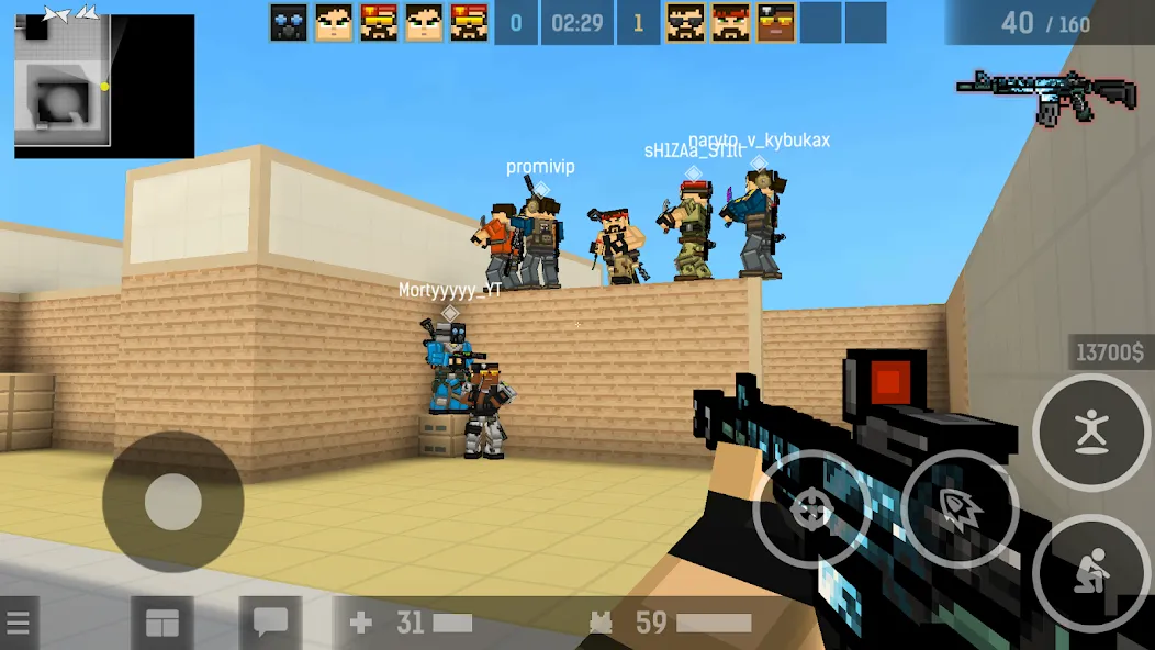 BLOCKPOST Mobile: PvP FPS (БЛОКПОСТ Мобайл) [МОД: Много монет, Открытые уровни и Мега MOD] Screenshot 2
