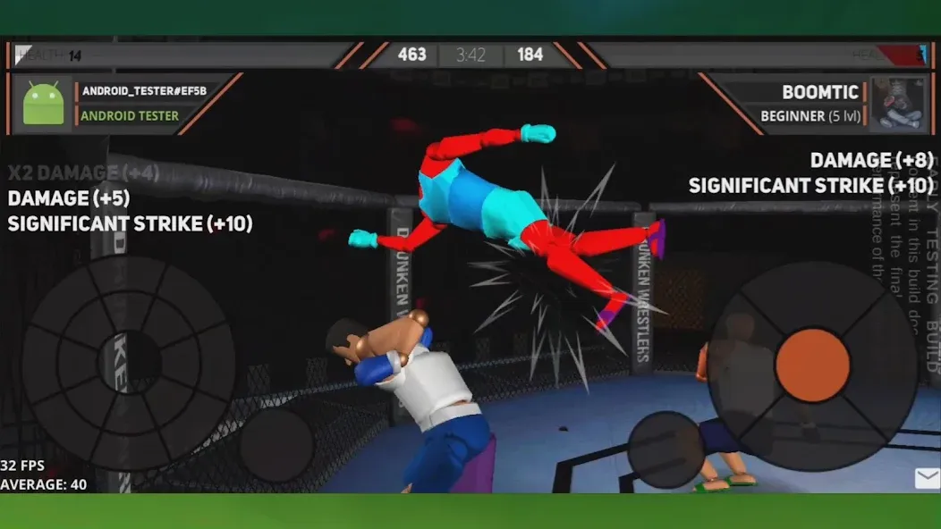 Drunken Wrestlers 2 (Пьяные Борцы 2) [МОД: Деньги, Монеты и Меню MOD] Screenshot 2
