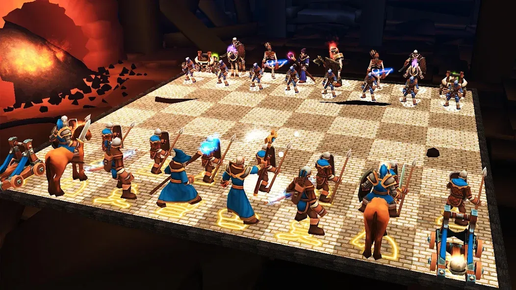 World Of Chess 3D [МОД: Много монет, Открытые уровни и Мега MOD] Screenshot 2