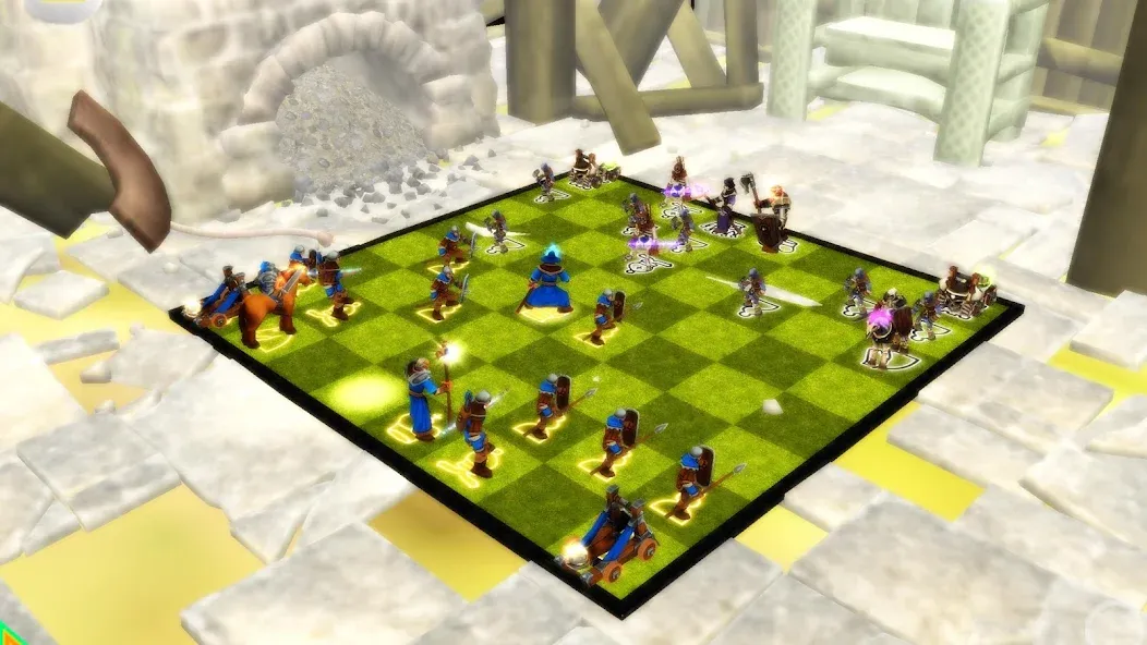 World Of Chess 3D [МОД: Много монет, Открытые уровни и Мега MOD] Screenshot 3