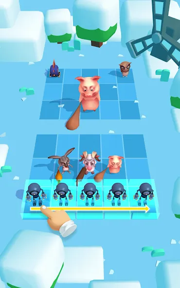 Animal Merge - Evolution Games (Анимал Мерж) [МОД: Деньги, Монеты и Меню MOD] Screenshot 2