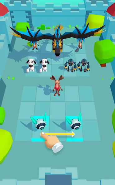 Animal Merge - Evolution Games (Анимал Мерж) [МОД: Деньги, Монеты и Меню MOD] Screenshot 4
