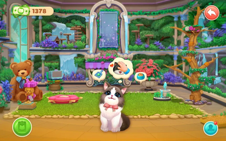 Kitten Match (Киттен Матч) [МОД: Меню, Бесконечные монеты и Открытые уровни] Screenshot 5