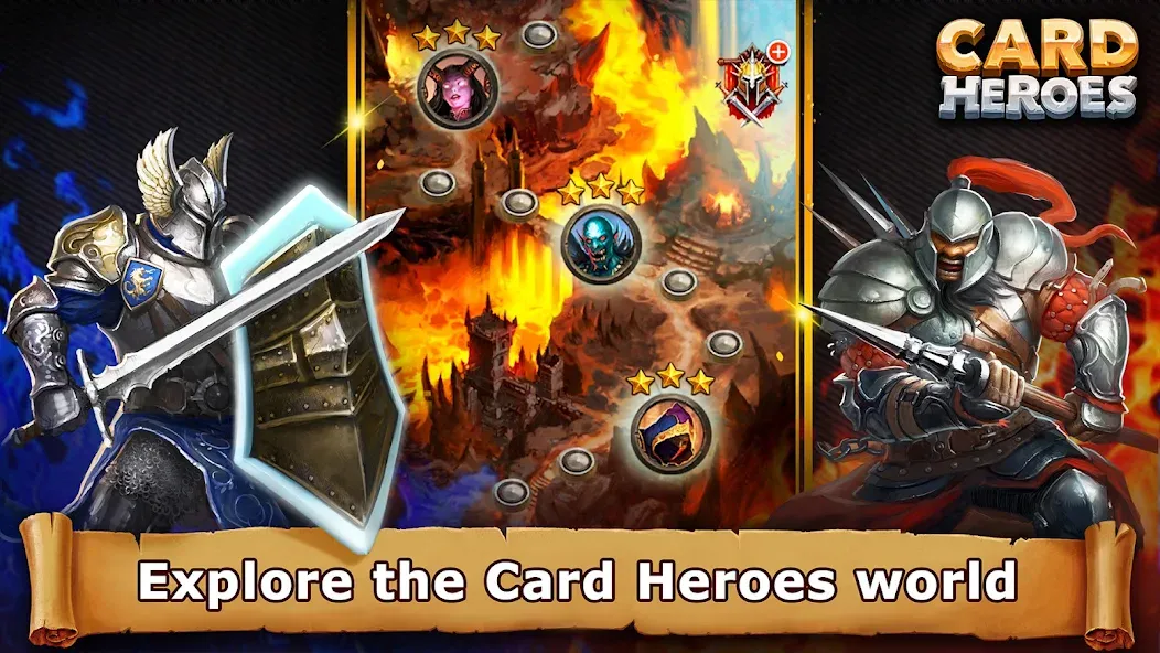 Card Heroes: TCG/CCG deck Wars (Кард Хироес) [МОД: Все открыто, Дополнительные деньги и Меню MOD] Screenshot 3