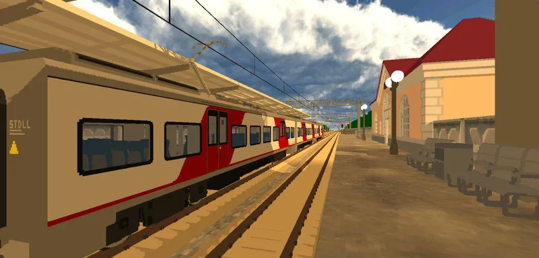 SkyRail - симулятор поезда СНГ (кайрейл) [МОД: Бесконечные деньги, Монеты и Мега MOD] Screenshot 4