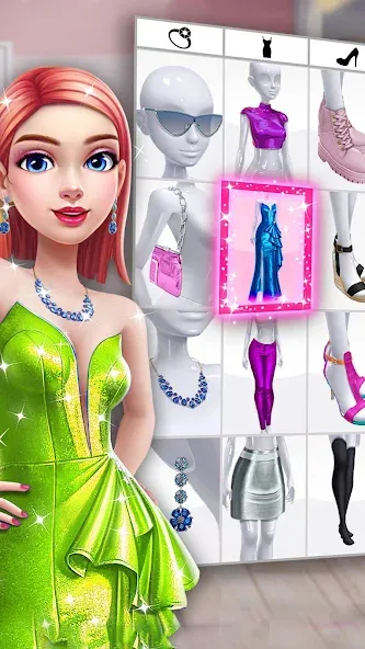 Fashion Makeover Stylist Game [МОД: Много денег, Монет и Все открыто] Screenshot 1