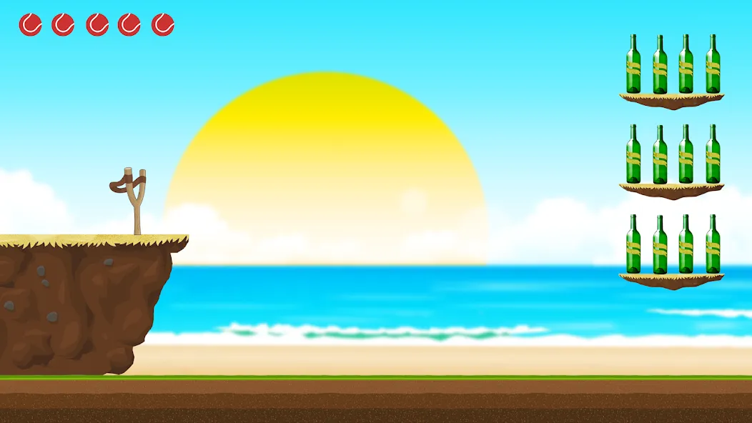Hit Bottles Knock Down 2 [МОД: Бесконечные деньги, Монеты и Мега MOD] Screenshot 1
