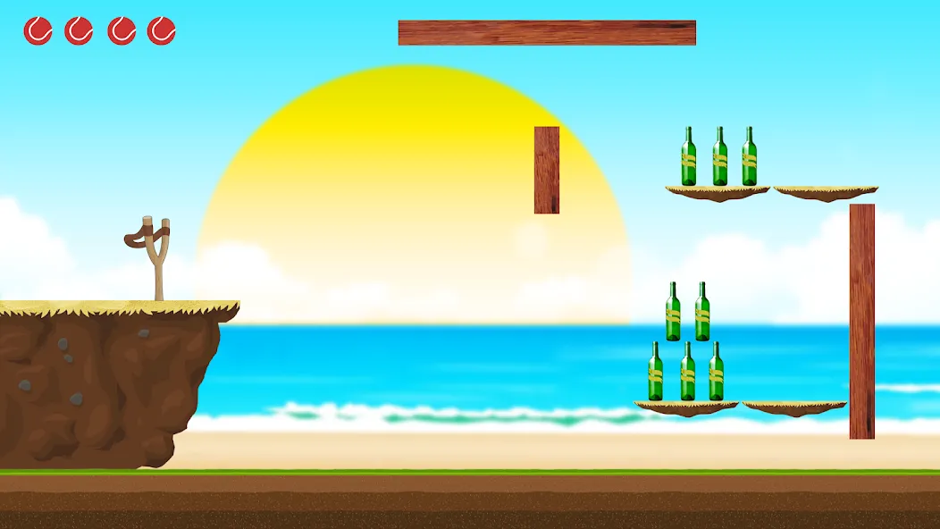 Hit Bottles Knock Down 2 [МОД: Бесконечные деньги, Монеты и Мега MOD] Screenshot 4