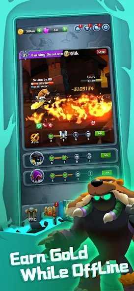 Chest Adventure: Idle RPG (Чест Эдвенчур) [МОД: Деньги, Монеты и Меню MOD] Screenshot 2