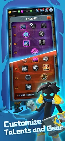 Chest Adventure: Idle RPG (Чест Эдвенчур) [МОД: Деньги, Монеты и Меню MOD] Screenshot 5