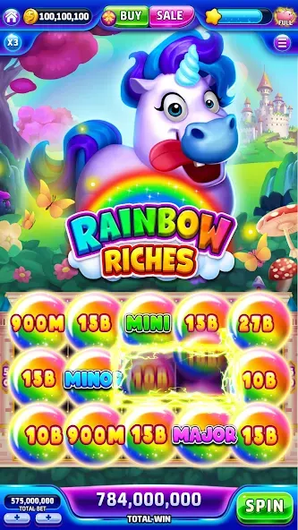 Jackpotland-Vegas Casino Slots (Джекпотлэнд) [МОД: Много денег, Монет и Все открыто] Screenshot 5