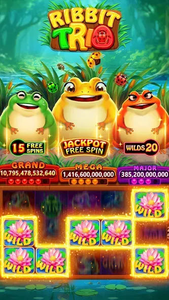 Fat Cat Casino - Slots Game (Фэт Кэт Казино) [МОД: Много монет, Открытые уровни и Мега MOD] Screenshot 5