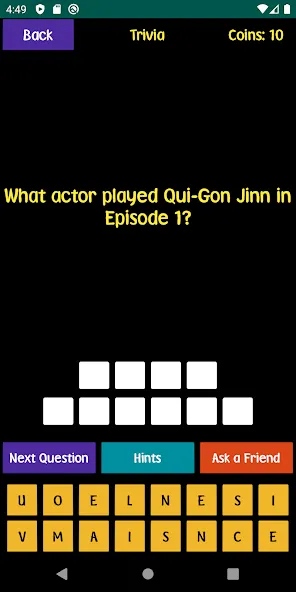 Quiz For SW Fans (Квиз для фанатов ЗВЗ) [МОД: Меню, Бесконечные монеты и Открытые уровни] Screenshot 5