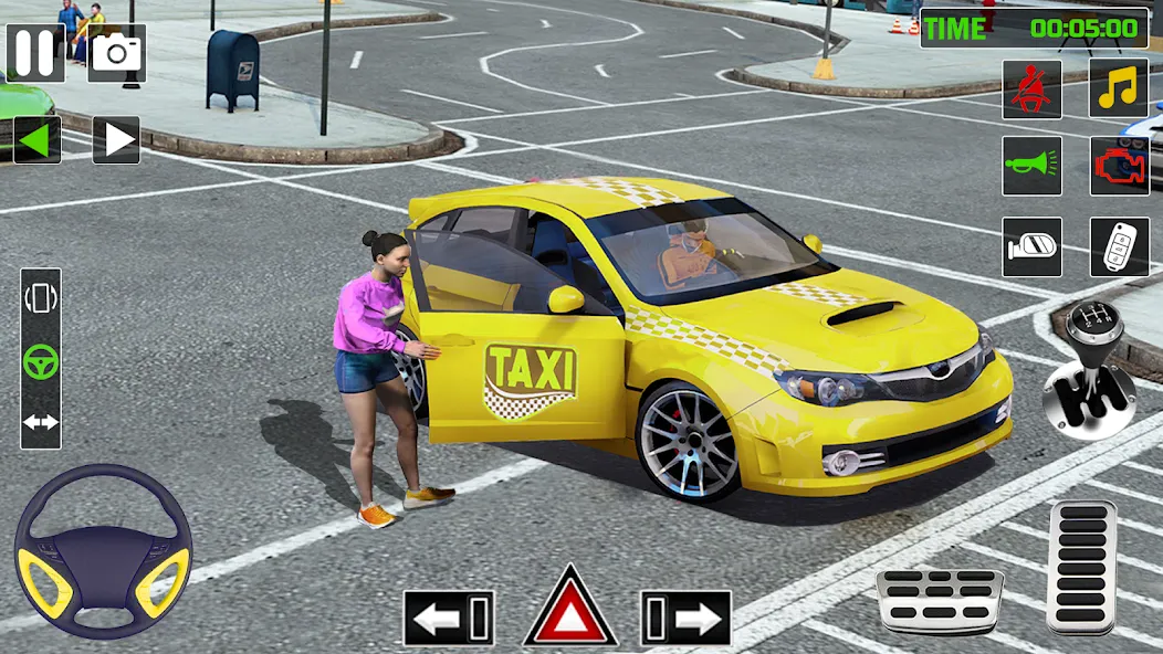 City Taxi Games-Taxi Car Games (Сити Такси Игры) [МОД: Бесконечные деньги, Монеты и Мега MOD] Screenshot 2