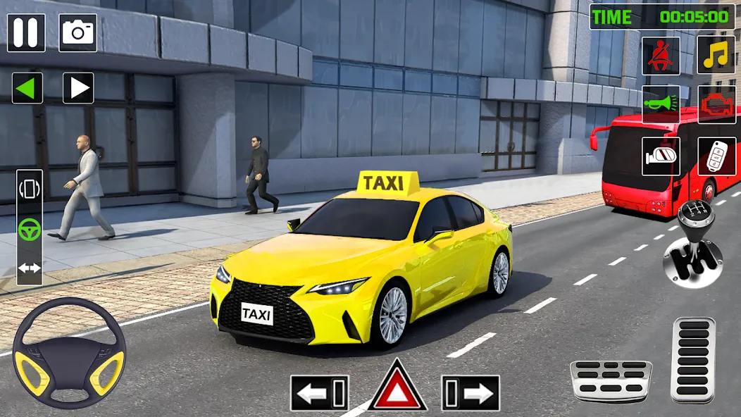 City Taxi Games-Taxi Car Games (Сити Такси Игры) [МОД: Бесконечные деньги, Монеты и Мега MOD] Screenshot 3