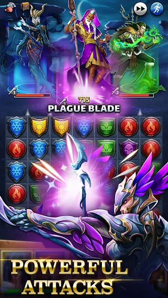 Empires & Puzzles: Match-3 RPG [МОД: Меню, Бесконечные монеты и Открытые уровни] Screenshot 5
