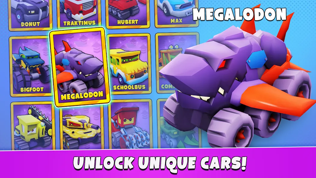 Car Eats Car 5 - Battle Arena (С тс Са 5) [МОД: Бесконечные деньги, Монеты и Мега MOD] Screenshot 3