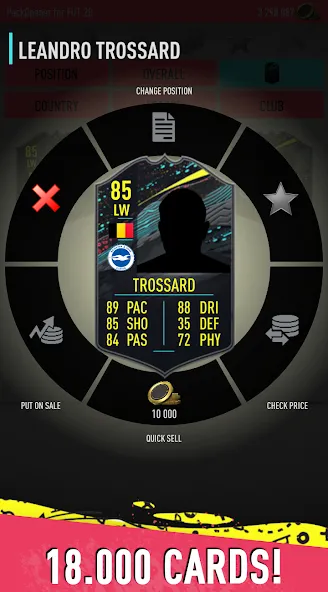 Pack Opener for FUT 20 by SMOQ (Пак открыватель для  20 от ) [МОД: Все открыто, Дополнительные деньги и Меню MOD] Screenshot 4
