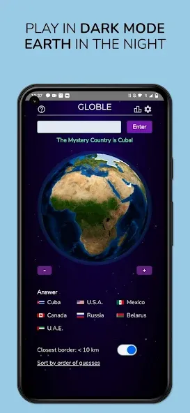 Globle - Country Guess Game (Глоубл) [МОД: Много монет, Открытые уровни и Мега MOD] Screenshot 3