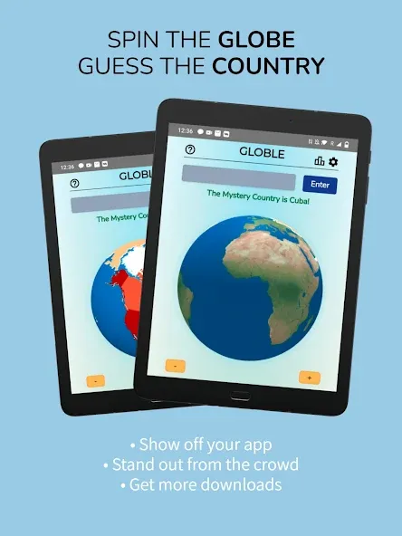 Globle - Country Guess Game (Глоубл) [МОД: Много монет, Открытые уровни и Мега MOD] Screenshot 5