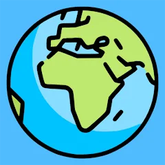 Скачать Globle - Country Guess Game (Глоубл) [МОД: Много монет, Открытые уровни и Мега MOD] | Взлом Globle - Country Guess Game на Андроид