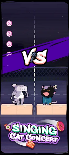 Singing Cat Concert (ФНФ Дует Пет) [МОД: Много денег, Монет и Все открыто] Screenshot 1