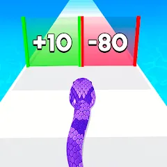 Скачать Snake Run Race・3D Running Game (Снейк Ран Рейс) [МОД: Бесконечные деньги, Монеты и Мега MOD] | Взлом Snake Run Race・3D Running Game на Андроид