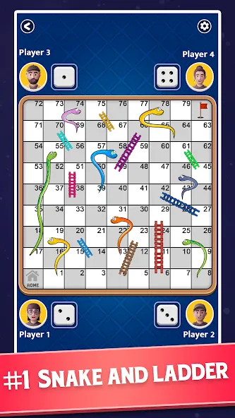 Snakes and Ladders — Ludo Game (Змеи и лестницы) [MOD: Mega Mod/Меню] - Скриншот 2