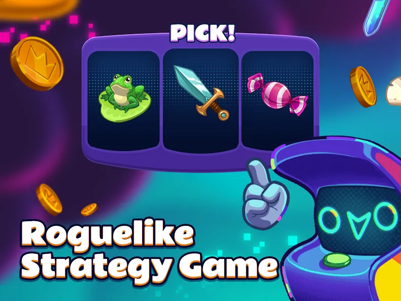 SpinCraft: Roguelike (СпинКрафт) [МОД: Меню, Бесконечные монеты и Открытые уровни] Screenshot 2
