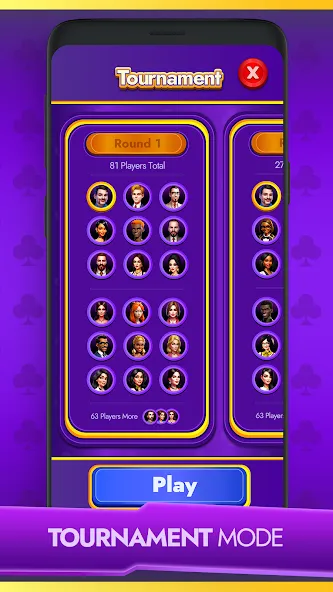 Tonk - Classic Card Game (Тонк) [МОД: Бесконечные деньги, Монеты и Мега MOD] Screenshot 3