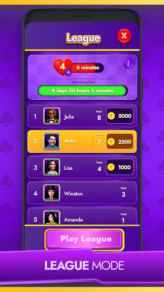 Tonk - Classic Card Game (Тонк) [МОД: Бесконечные деньги, Монеты и Мега MOD] Screenshot 4