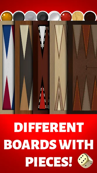Backgammon Offline [МОД: Бесконечные деньги, Монеты и Мега MOD] Screenshot 3