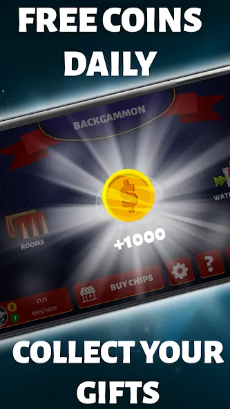 Backgammon Offline [МОД: Бесконечные деньги, Монеты и Мега MOD] Screenshot 4