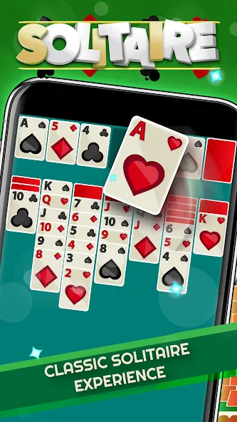 Solitaire - Offline Card Games [МОД: Деньги, Монеты и Меню MOD] Screenshot 4
