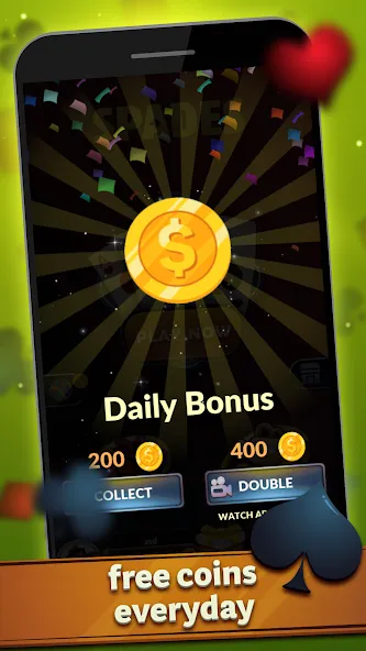 Spades — Offline Card Games (Спейдс) [MOD: Меню/Много денег] - Скриншот 5