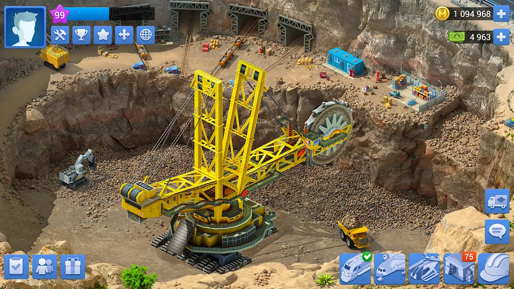 Megapolis: City Building Sim (Мегаполис) [МОД: Все открыто, Дополнительные деньги и Меню MOD] Screenshot 1