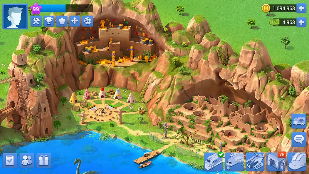 Megapolis: City Building Sim (Мегаполис) [МОД: Все открыто, Дополнительные деньги и Меню MOD] Screenshot 4