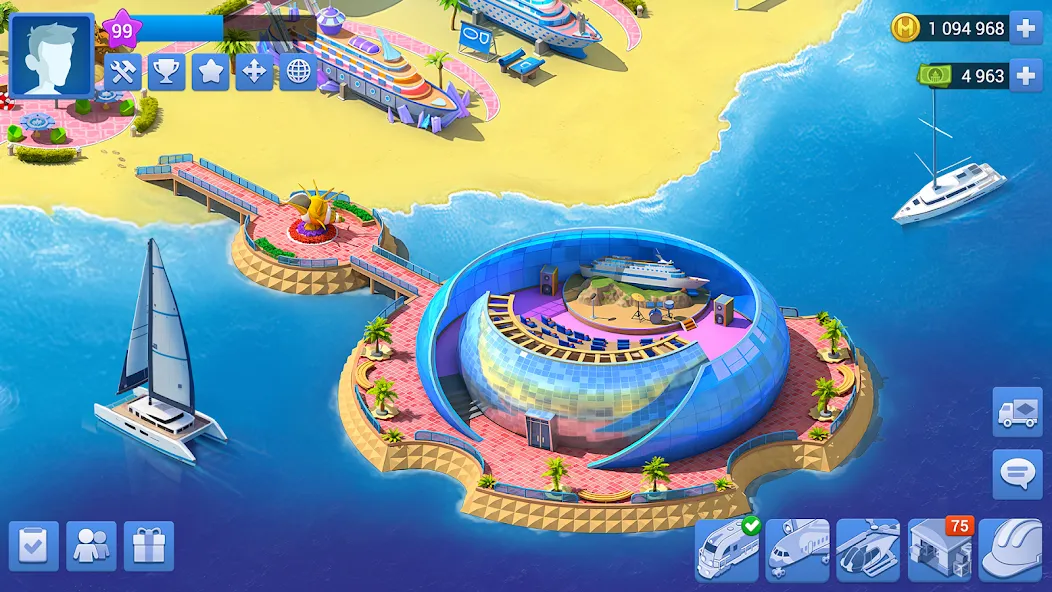 Megapolis: City Building Sim (Мегаполис) [МОД: Все открыто, Дополнительные деньги и Меню MOD] Screenshot 5