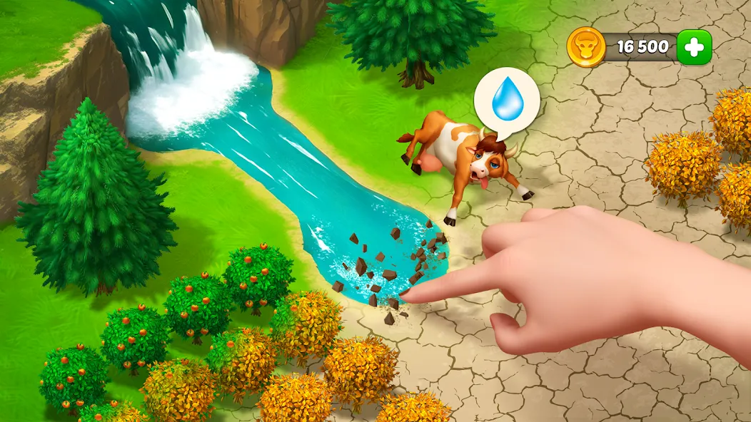 Wild West: Farm Town Build (Уайлд Вест) [MOD: Меню/Много денег] - Скриншот 2