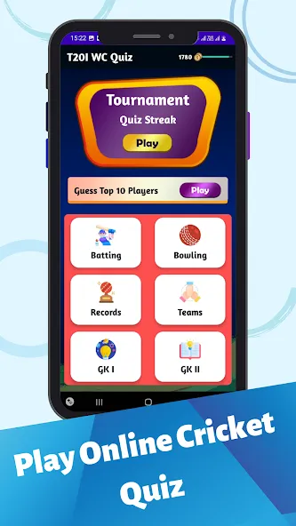 Cricket Quiz Game (Крикет Викторина Т20) [МОД: Бесконечные деньги, Монеты и Мега MOD] Screenshot 3