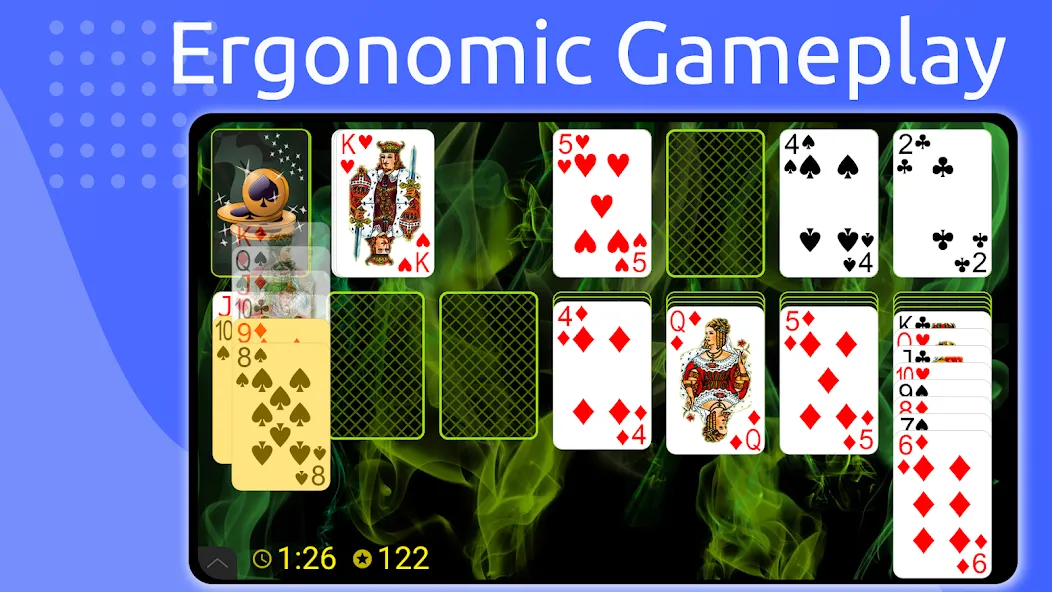 Solitaire [МОД: Много денег, Монет и Все открыто] Screenshot 1