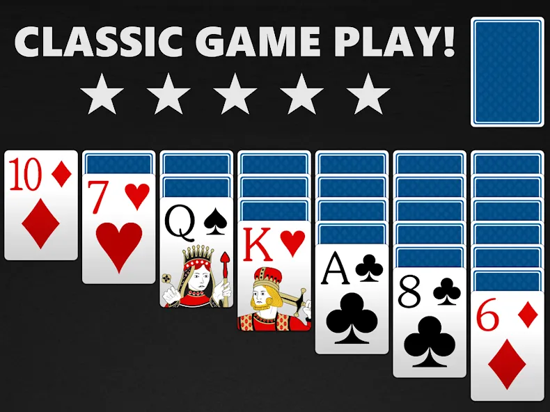 Solitaire - Classic Card Games (Солитер) [МОД: Все открыто, Дополнительные деньги и Меню MOD] Screenshot 1