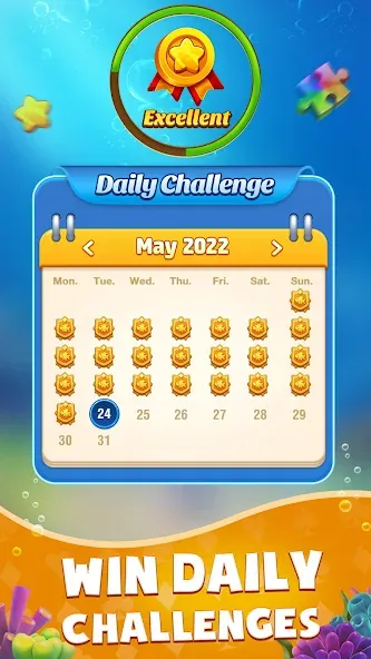 Solitaire: Fish Master (Солитер) [МОД: Много денег, Монет и Все открыто] Screenshot 5
