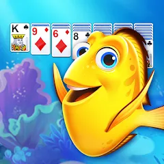 Скачать Solitaire: Fish Master (Солитер) [МОД: Много денег, Монет и Все открыто] | Взлом Solitaire: Fish Master на Андроид