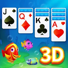 Скачать Solitaire 3D Fish [МОД: Много монет, Открытые уровни и Мега MOD] | Взлом Solitaire 3D Fish на Андроид