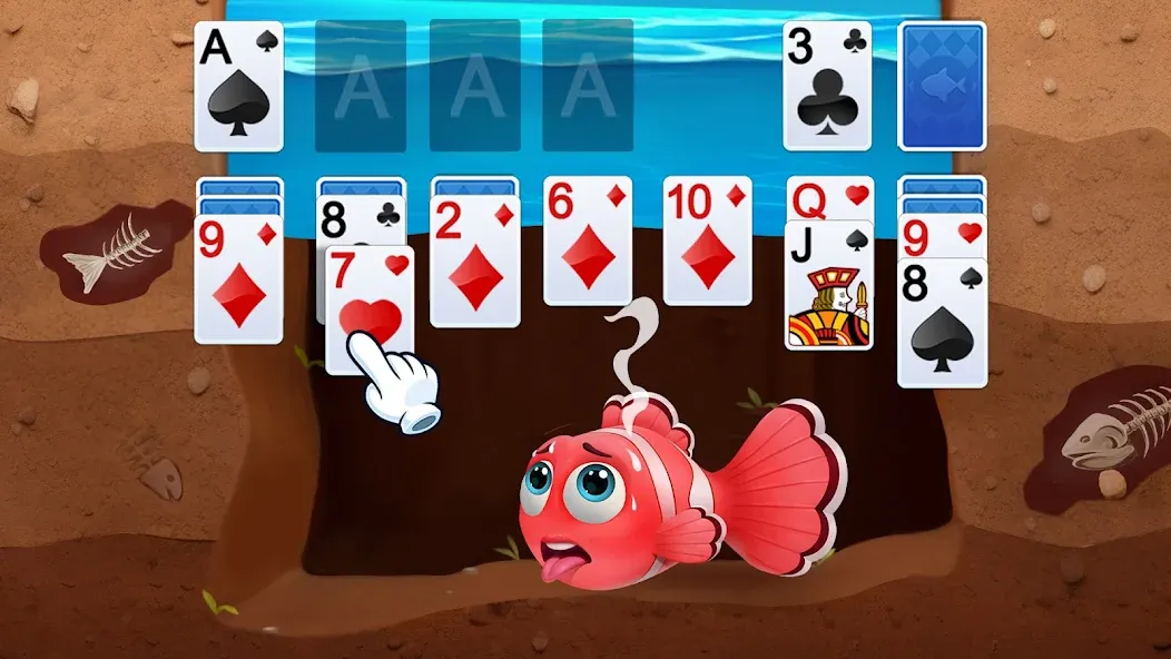 Solitaire [МОД: Деньги, Монеты и Меню MOD] Screenshot 2